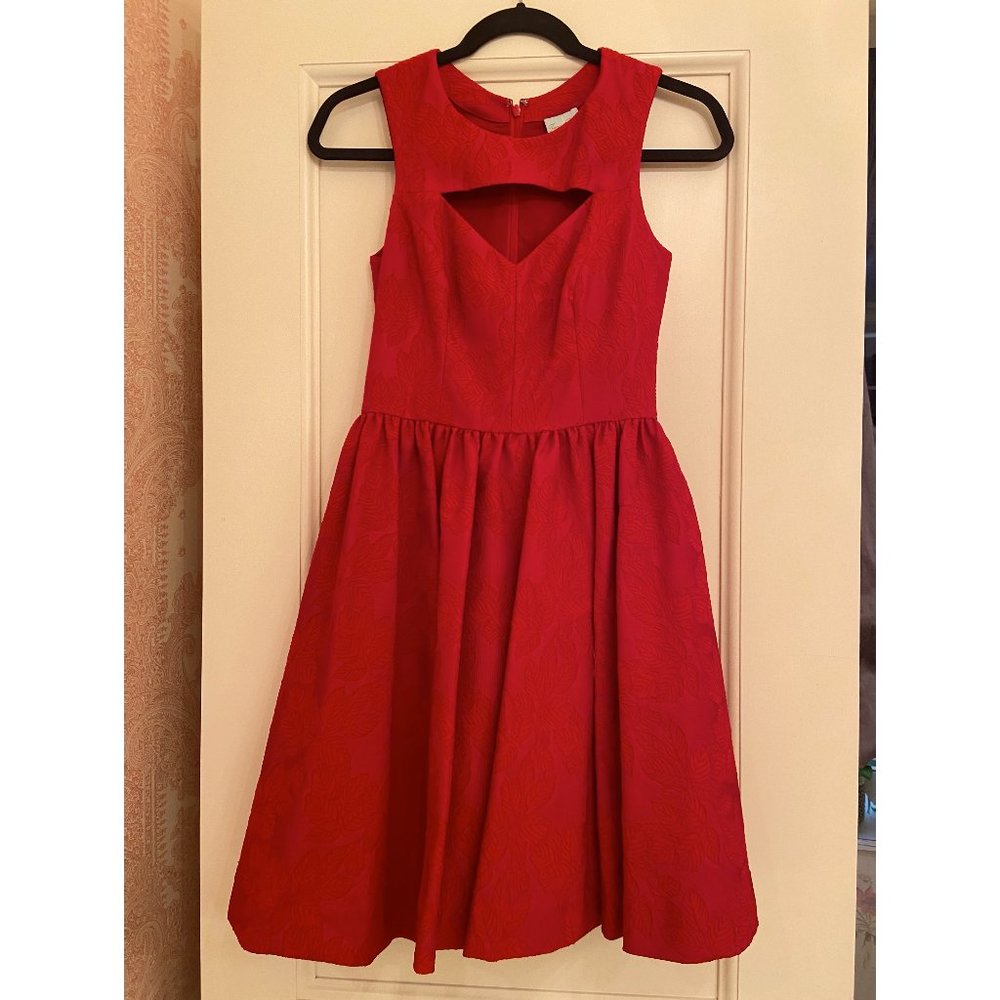 Tracy Reese Red Cocktail Dress